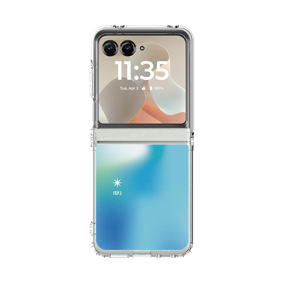 クリアケース［ オリジナル - ISFJ 擁護者 - グラデーション ］