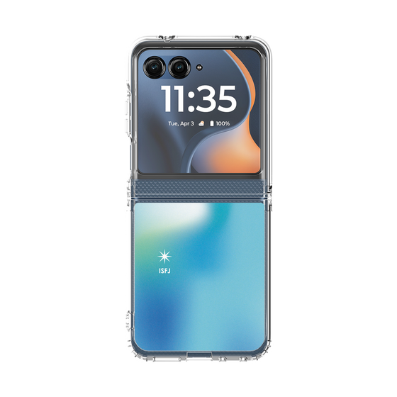クリアケース［ オリジナル - ISFJ 擁護者 - グラデーション ］