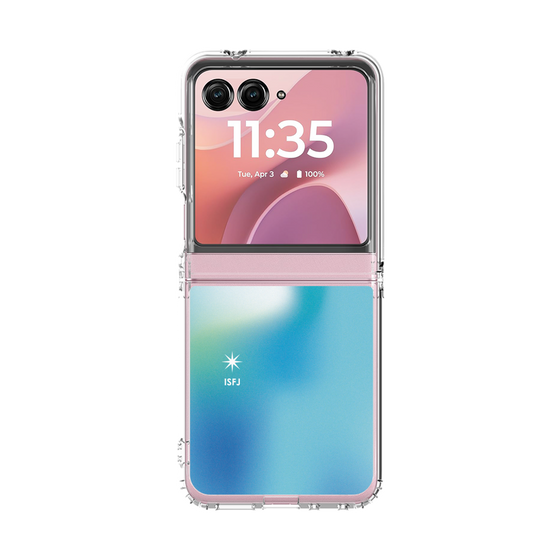 クリアケース［ オリジナル - ISFJ 擁護者 - グラデーション ］