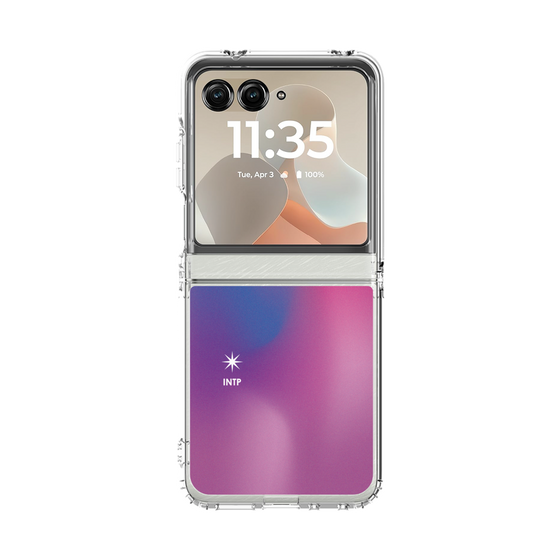 クリアケース［ オリジナル - INTP 論理学者 - グラデーション ］
