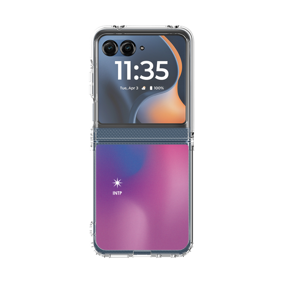クリアケース［ オリジナル - INTP 論理学者 - グラデーション ］