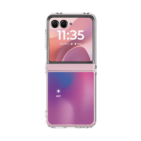 クリアケース［ オリジナル - INTP 論理学者 - グラデーション ］