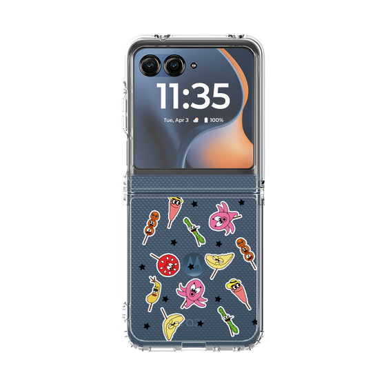 クリアケース［ クシニョロ - 串カツの具材 ］