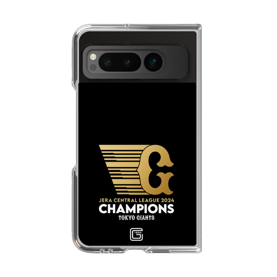 クリアケース［ 読売ジャイアンツ - CHAMPIONS - ブラック ］