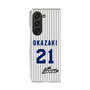 クリアケース［ 日本精工 - #21 OKAZAKI - 縦縞ユニフォーム ］