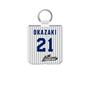 クリアケース［ 日本精工 - #21 OKAZAKI - 縦縞ユニフォーム ］