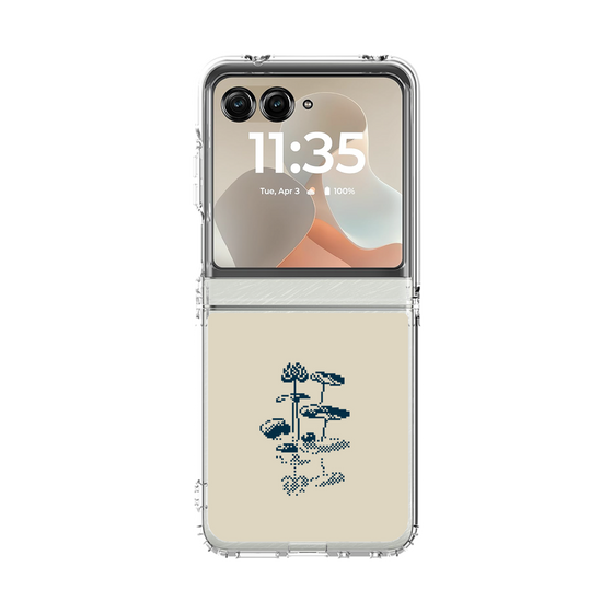 クリアケース［ びねつ - お花2 ］