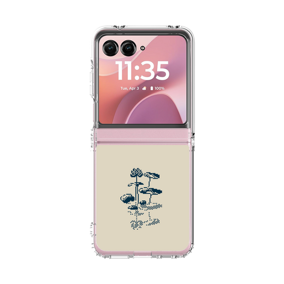 クリアケース［ びねつ - お花2 ］