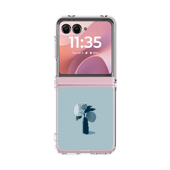 クリアケース［ びねつ - お花3 ］