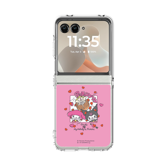 クリアケース［ ピノコ×サンリオキャラクターズ - アッチョンブリケ ］