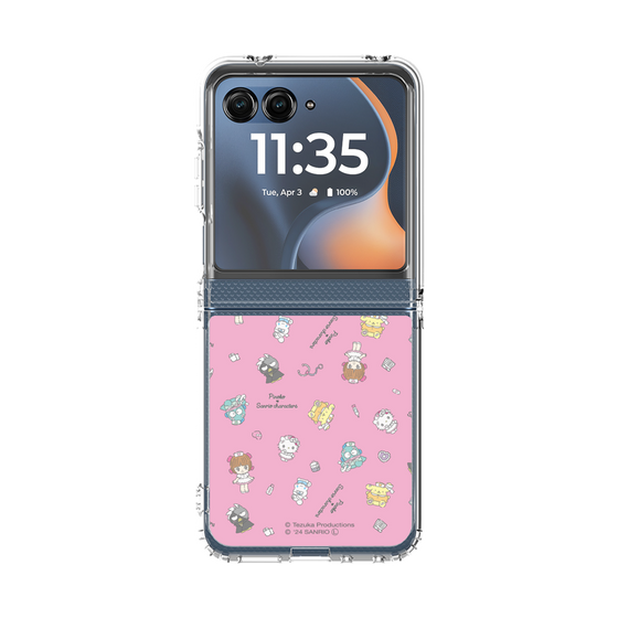 クリアケース［ ピノコ×サンリオキャラクターズ - お医者さんごっこ ］