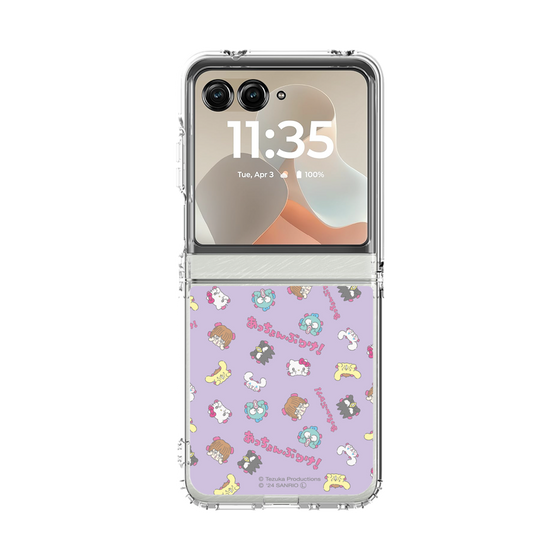 クリアケース［ ピノコ×サンリオキャラクターズ - みんなでアッチョンブリケ ］