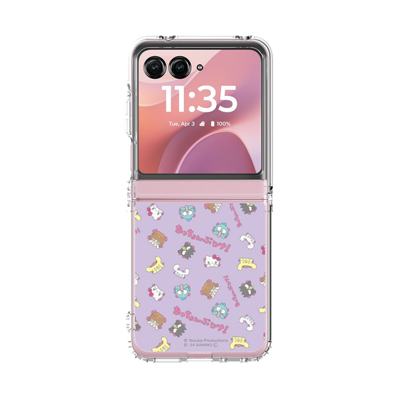 クリアケース［ ピノコ×サンリオキャラクターズ - みんなでアッチョンブリケ ］