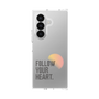 クリアケース［ オリジナル - ドットオーバーレイ - FOLLOW YOUR HEART/A ］
