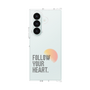 クリアケース［ オリジナル - ドットオーバーレイ - FOLLOW YOUR HEART/A ］