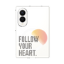 クリアケース［ オリジナル - ドットオーバーレイ - FOLLOW YOUR HEART/A ］