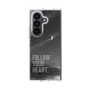 クリアケース［ オリジナル - ドットオーバーレイ - FOLLOW YOUR HEART/B ］