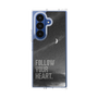 クリアケース［ オリジナル - ドットオーバーレイ - FOLLOW YOUR HEART/B ］