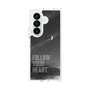 クリアケース［ オリジナル - ドットオーバーレイ - FOLLOW YOUR HEART/B ］