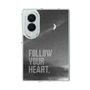クリアケース［ オリジナル - ドットオーバーレイ - FOLLOW YOUR HEART/B ］