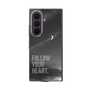 クリアケース［ オリジナル - ドットオーバーレイ - FOLLOW YOUR HEART/B ］