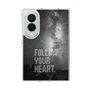クリアケース［ オリジナル - ドットオーバーレイ - FOLLOW YOUR HEART/C ］