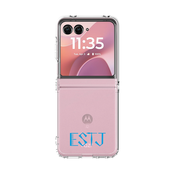 クリアケース［ オリジナル - ESTJ 幹部 - アルファベット ］