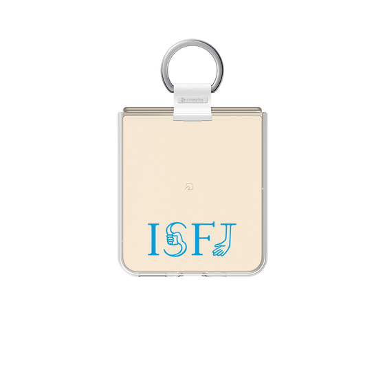 クリアケース［ オリジナル - ISFJ 擁護者 - アルファベット ］