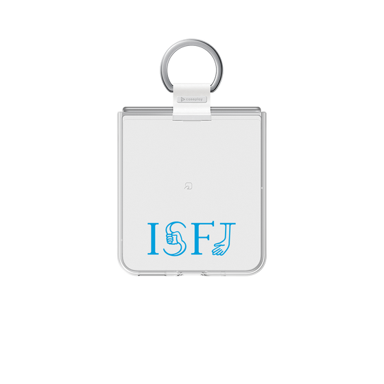 クリアケース［ オリジナル - ISFJ 擁護者 - アルファベット ］