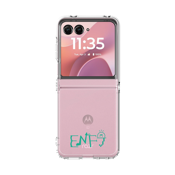 クリアケース［ オリジナル - ENFJ 主人公 - アルファベット ］