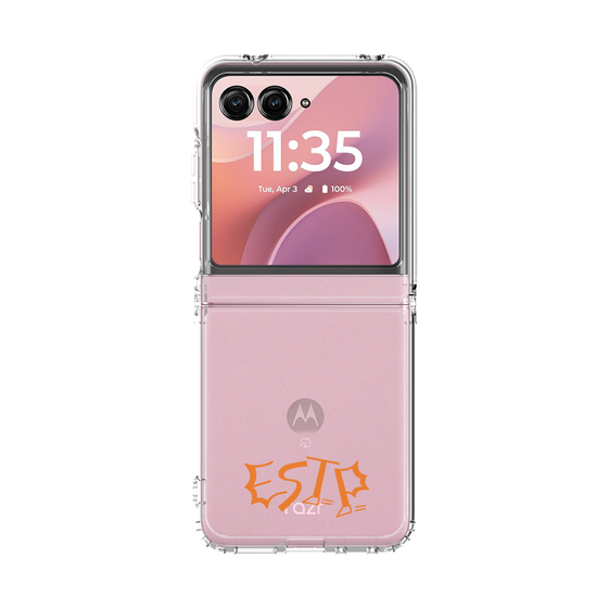 クリアケース［ オリジナル - ESTP 起業家 - アルファベット ］