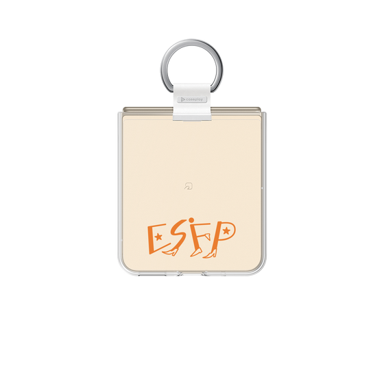 クリアケース［ オリジナル - ESFP エンターテイナー - アルファベット ］