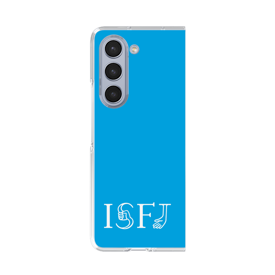 クリアケース［ オリジナル - ISFJ 擁護者 - アルファベット - ブルー ］