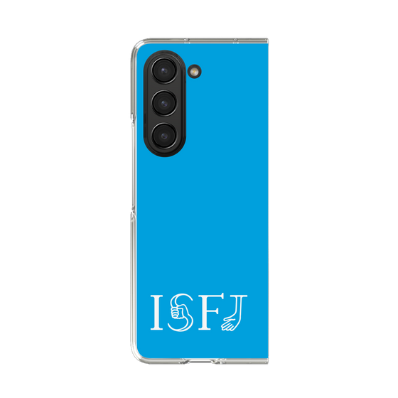 クリアケース［ オリジナル - ISFJ 擁護者 - アルファベット - ブルー ］