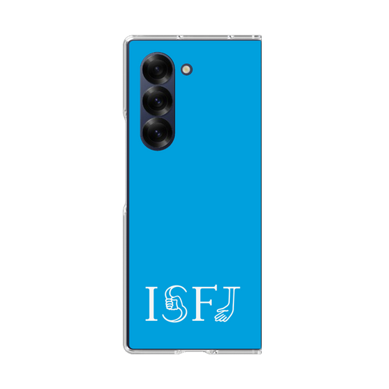 クリアケース［ オリジナル - ISFJ 擁護者 - アルファベット - ブルー ］