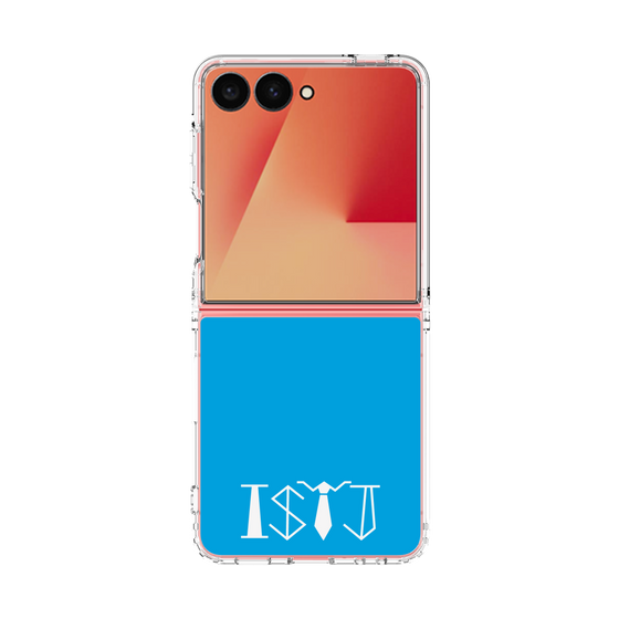 クリアケース［ オリジナル - ISTJ 管理者 - アルファベット - ブルー ］