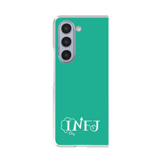 クリアケース［ オリジナル - INFJ 提唱者 - アルファベット - グリーン ］