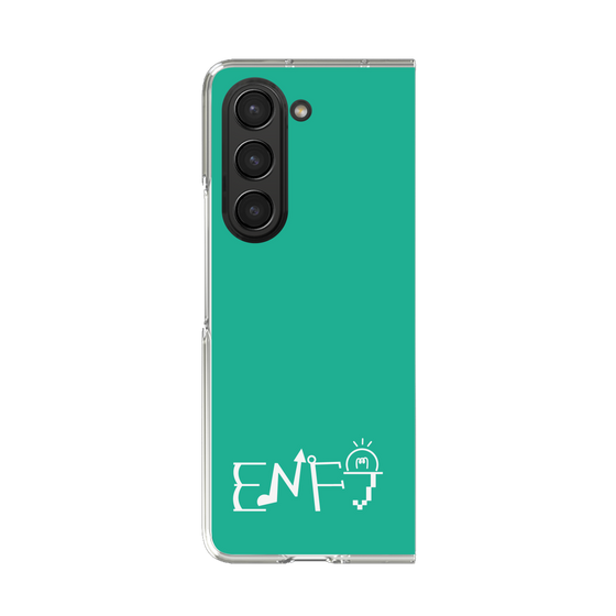 クリアケース［ オリジナル - ENFJ 主人公 - アルファベット - グリーン ］