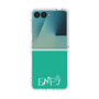 クリアケース［ オリジナル - ENFJ 主人公 - アルファベット - グリーン ］
