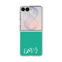 クリアケース［ オリジナル - ENFJ 主人公 - アルファベット - グリーン ］