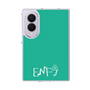 クリアケース［ オリジナル - ENFJ 主人公 - アルファベット - グリーン ］
