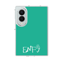 クリアケース［ オリジナル - ENFJ 主人公 - アルファベット - グリーン ］
