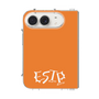 クリアケース［ オリジナル - ESTP 起業家 - アルファベット - オレンジ ］