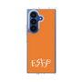 クリアケース［ オリジナル - ESFP エンターテイナー - アルファベット - オレンジ ］