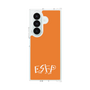クリアケース［ オリジナル - ESFP エンターテイナー - アルファベット - オレンジ ］