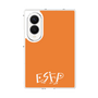 クリアケース［ オリジナル - ESFP エンターテイナー - アルファベット - オレンジ ］