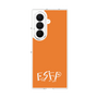 クリアケース［ オリジナル - ESFP エンターテイナー - アルファベット - オレンジ ］