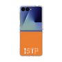 クリアケース［ オリジナル - ISTP 巨匠 - アルファベット - オレンジ ］