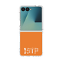 クリアケース［ オリジナル - ISTP 巨匠 - アルファベット - オレンジ ］