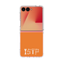 クリアケース［ オリジナル - ISTP 巨匠 - アルファベット - オレンジ ］